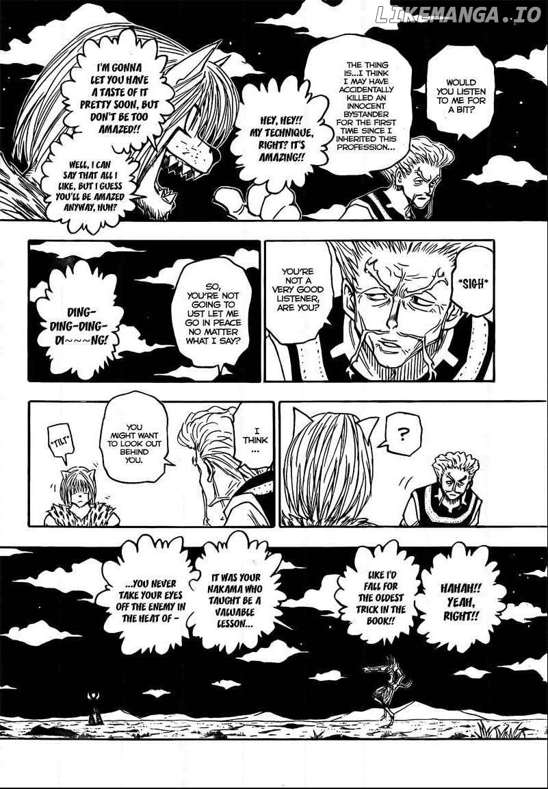 Hunter x Hunter, Chapter 278.1 image 14